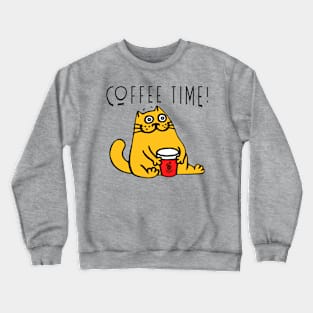 Coffee Time Crewneck Sweatshirt